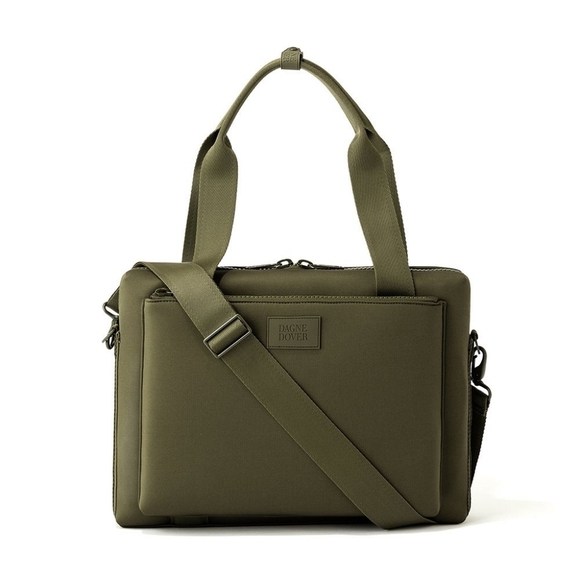 Dagne Dover Neoprene Large "Ryan" Laptop Messenger Bag - Picture 1 of 12
